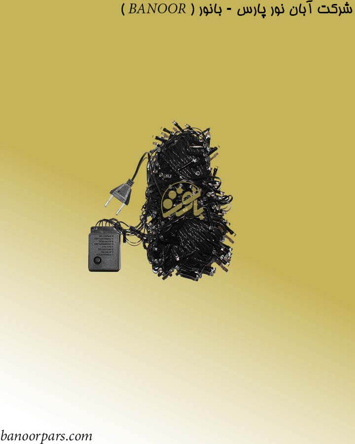 ریسه ال ای دی سوزنی سیم مشکی چینی 320 LED