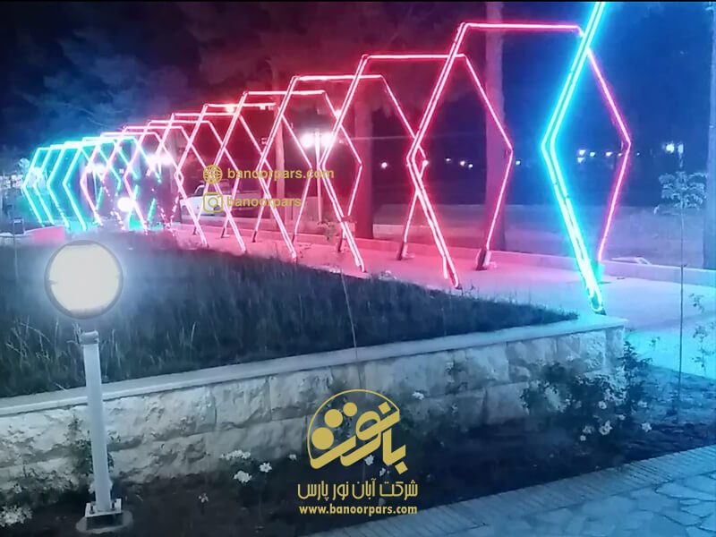 تمام رنگ ها در این نوع تونل قابل ساخت است که قابلیت ریتم دادن و موزیکال کردن به صورت پرده ای نیز وجود دارد