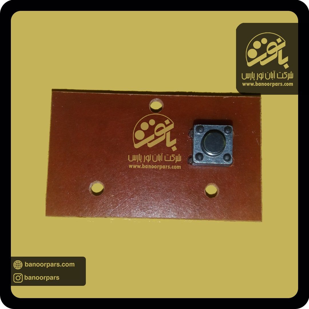 نمای پشت برد کنترلر ریسه ال ای دی سوزنی