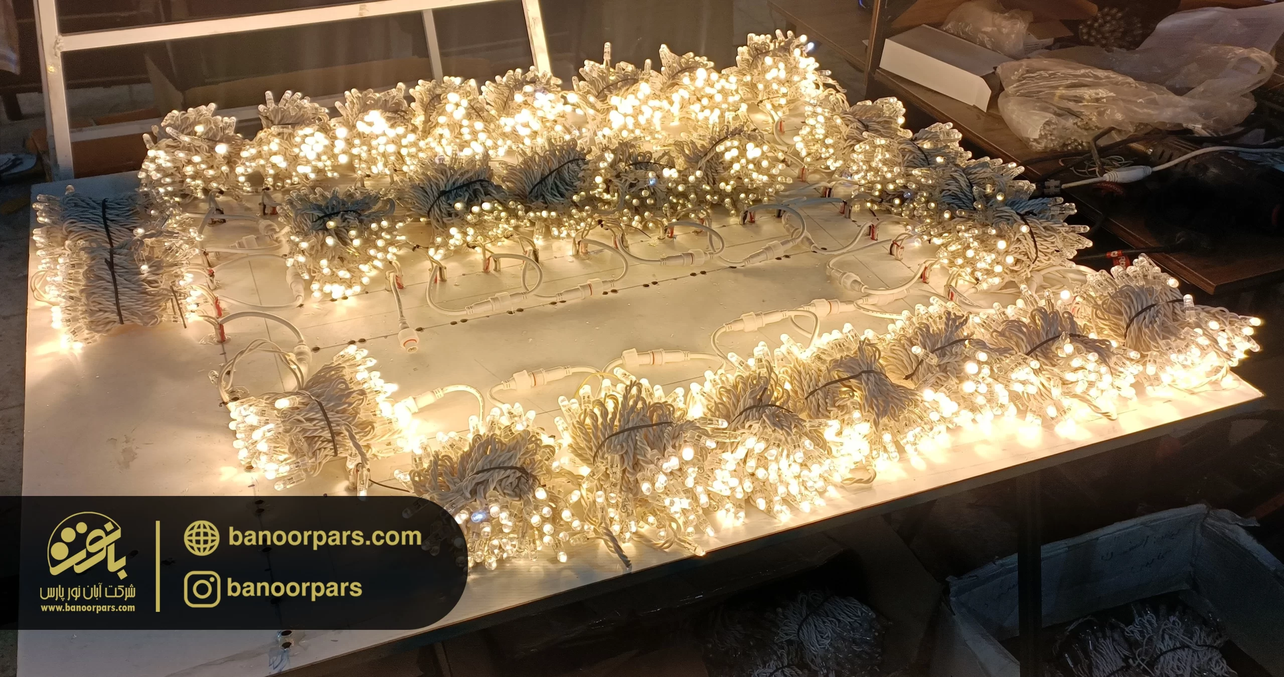 تولید کننده ریسه ال ای دی با ضمانت ضد آب و ضد UV