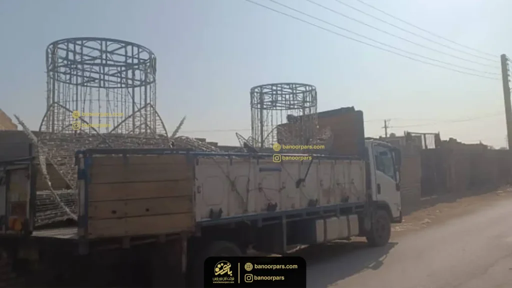 حمل و نقل و ارسال لوستر7 متری