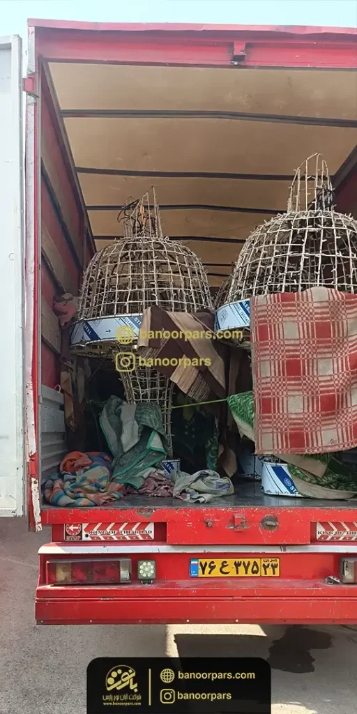 ارسال 8 عدد المان نوری لوستر شهری